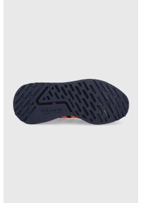 adidas Originals buty dziecięce Multix GW3005 kolor granatowy. Nosek buta: okrągły. Zapięcie: sznurówki. Kolor: niebieski. Materiał: materiał. Szerokość cholewki: normalna #4