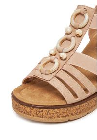 Rieker Sandały CEO-63778-31 Beżowy. Kolor: beżowy. Materiał: materiał #5