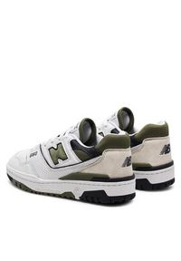 New Balance Sneakersy BB550DOB Biały. Kolor: biały. Materiał: skóra #5