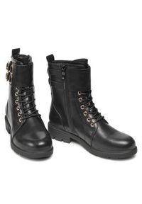 DeeZee Trzewiki WS2167-06 Czarny. Kolor: czarny. Materiał: skóra #4