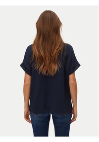 Vero Moda Bluzka Hali 10339414 Granatowy Regular Fit. Kolor: niebieski. Materiał: wiskoza #3