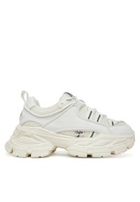 Buffalo Sneakersy Saturn Lace 1636351 Biały. Kolor: biały. Materiał: skóra