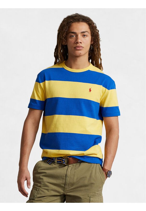Polo Ralph Lauren T-Shirt 710934652002 Kolorowy Classic Fit. Typ kołnierza: polo. Materiał: bawełna. Wzór: kolorowy