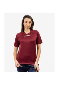 Koszulka Sportowa Givova One Microforata - Lekka i Oddychająca. Kolor: czerwony. Sport: piłka nożna