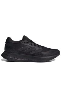 Adidas - Buty damskie adidas Runfalcon 5 IE8828 - czarne. Zapięcie: sznurówki. Kolor: czarny. Materiał: guma, materiał. Szerokość cholewki: normalna. Model: Adidas Cloudfoam