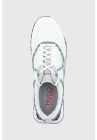 Hugo Buty Cubite 50464633.100 kolor biały. Nosek buta: okrągły. Zapięcie: sznurówki. Kolor: biały #4