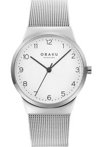 Zegarek OBAKU Zegarek damski Obaku Denmark V255LXCIMC srebrny. Kolor: srebrny #1