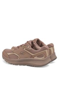 skechers - Skechers Buty do biegania GO RUN Consistent 2.0 128606/LTBR Beżowy. Kolor: beżowy. Materiał: skóra. Sport: bieganie