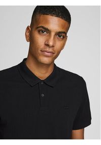 Jack & Jones Polo Basic 12136516 Czarny Slim Fit. Typ kołnierza: polo. Kolor: czarny. Materiał: bawełna #7
