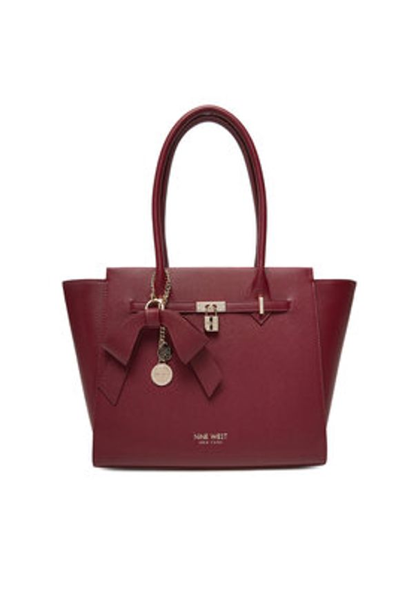 Nine West Torebka CEO-Chelsea-Charm-III-LX10186 Bordowy. Kolor: czerwony