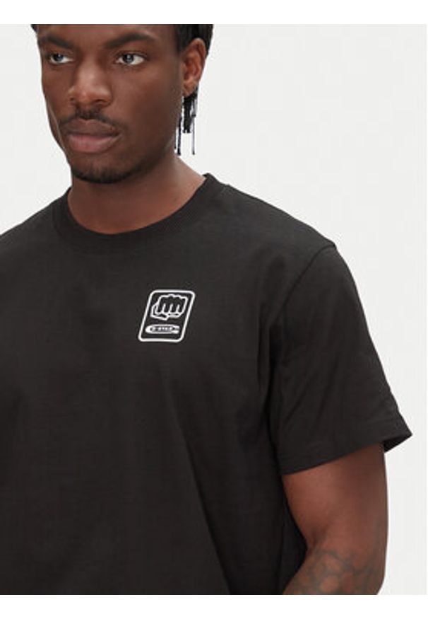 G-Star RAW - G-Star Raw T-Shirt Back Graphic D26046-C336 Czarny Loose Fit. Kolor: czarny. Materiał: bawełna