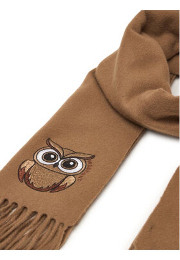 Weekend Max Mara Szalik Fascia 2615541034 Beżowy. Kolor: beżowy. Materiał: wełna