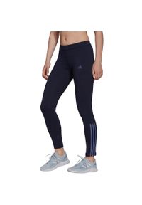 Adidas - Legginsy damskie adidas Essentials Fitted. Kolor: wielokolorowy, niebieski, fioletowy. Sport: fitness #2