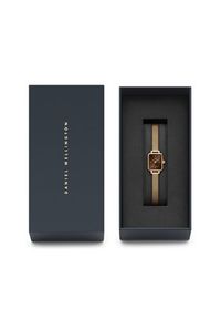 Daniel Wellington Zegarek Quadro Mini Evergold Amber DW00100654 Złoty. Kolor: złoty #5