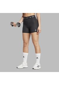 Adidas - Spodenki fitness damskie ADIDAS. Materiał: skóra. Technologia: Techfit (Adidas). Sport: fitness