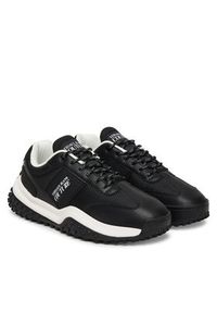 Versace Jeans Couture Sneakersy 80YA3SN4 Czarny. Kolor: czarny. Materiał: skóra #4
