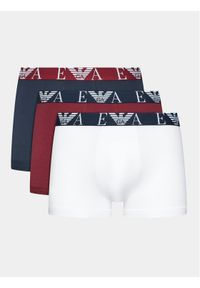 Emporio Armani Underwear Komplet 3 par bokserek 111357 3F715 13911 Biały. Kolor: biały. Materiał: bawełna