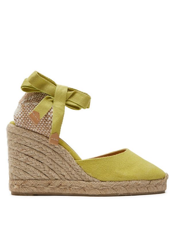 Espadryle Castañer. Kolor: żółty