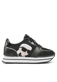 Karl Lagerfeld - Sneakersy KARL LAGERFELD. Kolor: czarny