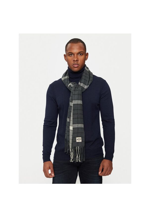 Jack & Jones - Szalik Jack&Jones. Kolor: szary