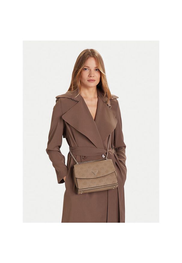 Torebka Guess. Kolor: beżowy