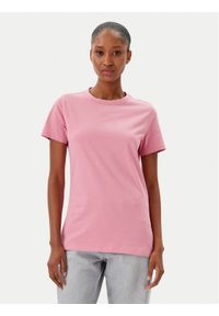 BOSS T-Shirt C_Elogo_21 50540260 Różowy Slim Fit. Kolor: różowy. Materiał: bawełna #1