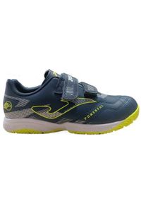 Buty treningowe dla dzieci Joma BUTYJOMAPOJS2405INVPOWERFULLJR2405INDOO. Zapięcie: rzepy. Kolor: niebieski, wielokolorowy. Materiał: syntetyk, materiał. Szerokość cholewki: normalna