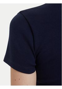 Hugo - HUGO T-Shirt Delanor 50570857 Niebieski Slim Fit. Kolor: niebieski. Materiał: bawełna #5