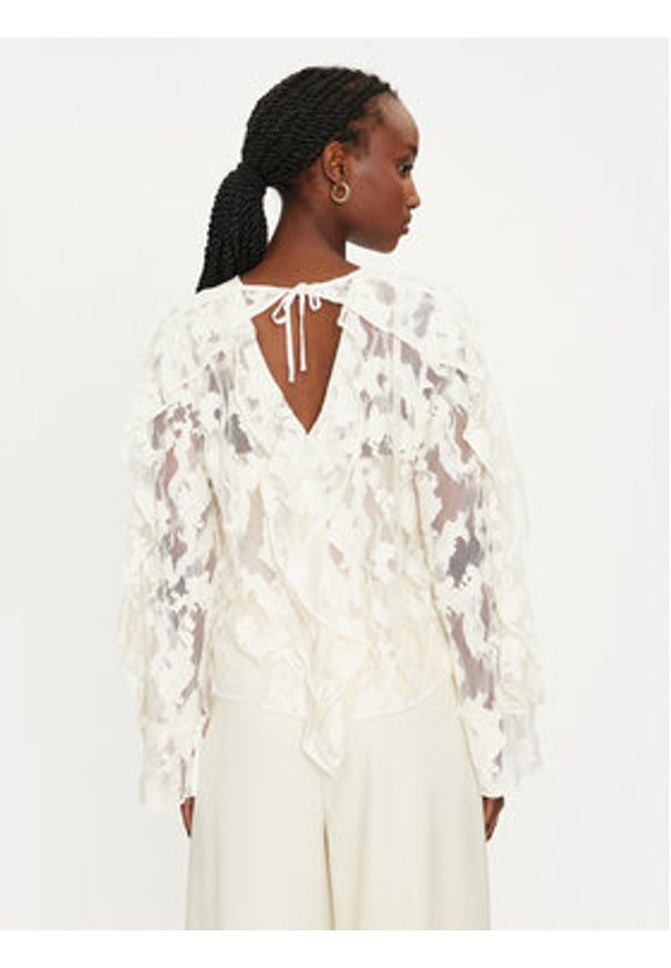 Karen by Simonsen Bluzka Pheobe 10105020 Beżowy Regular Fit. Kolor: beżowy. Materiał: syntetyk, bawełna