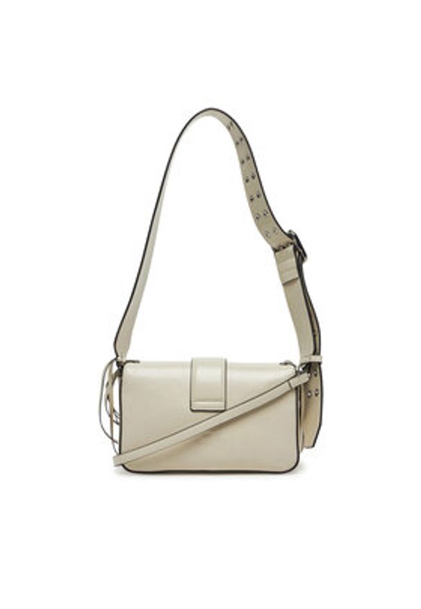 Pinko - PINKO Torebka Love One Mini Slouchy Fl PE 25 PLTT 104340 A28D Beżowy. Kolor: beżowy. Materiał: skórzane