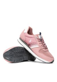 Sneakersy dziecięce różowe U.S. Polo Assn. NOBIK003-PIN001. Kolor: różowy. Sezon: lato, jesień