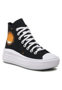 Trampki Converse Ctas Move Hi A02896C Black/Thriftshop Yellow. Kolor: czarny. Materiał: materiał #1