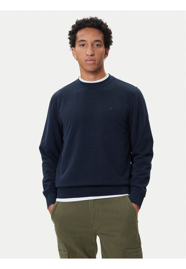 Mustang Bluza Clio 1016963 Granatowy Regular Fit. Kolor: niebieski. Materiał: bawełna