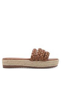 DeeZee Espadryle INCREDIBLE KL-E8875-2 Brązowy. Kolor: brązowy. Materiał: syntetyk
