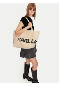 Karl Lagerfeld - KARL LAGERFELD Torebka 246W3886 Beżowy. Kolor: beżowy #5