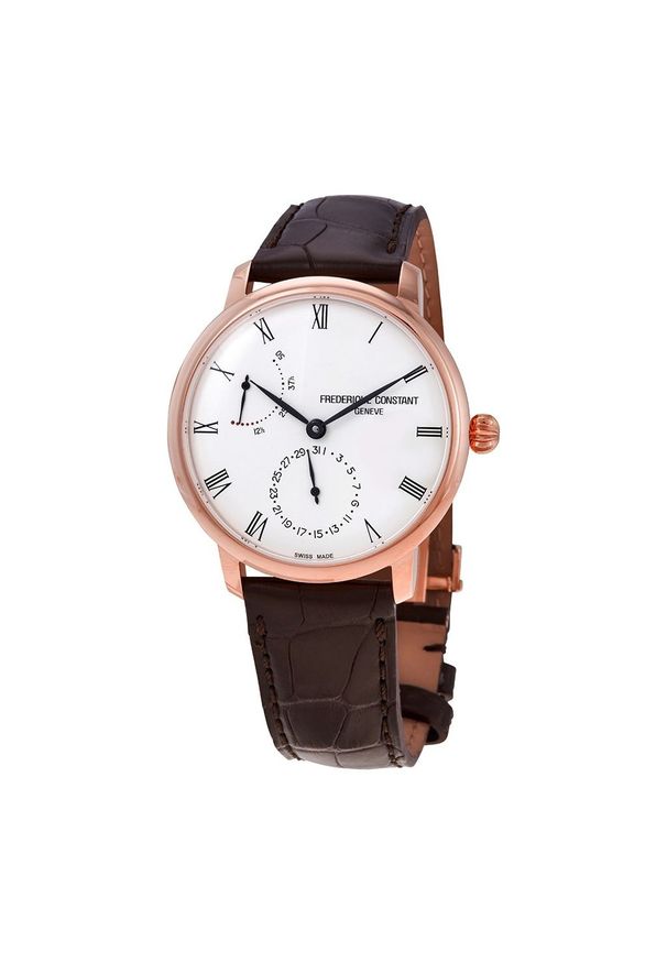 FREDERIQUE CONSTANT RABAT ZEGAREK Slimline FC-723WR3S4. Styl: elegancki