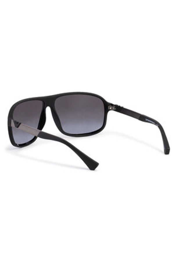 Emporio Armani Okulary przeciwsłoneczne 0EA4029 50638G Czarny. Kolor: czarny. Materiał: syntetyk