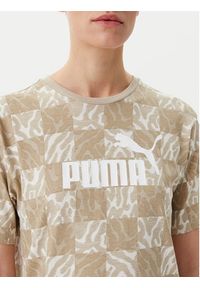 Puma T-Shirt Ess Graphic 685070 Beżowy Loose Fit. Kolor: beżowy #5