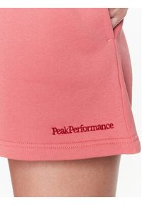 Peak Performance Szorty sportowe Original Small Logo G78664050 Różowy Regular Fit. Kolor: różowy. Materiał: bawełna #2