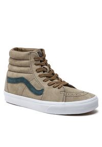 Vans Tenisówki Sk8-Hi VN0007NSCH81 Szary. Kolor: szary. Materiał: skóra, zamsz