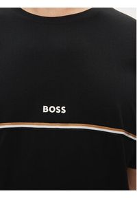 BOSS - Boss T-Shirt Unique 50515395 Czarny Regular Fit. Kolor: czarny. Materiał: bawełna #6