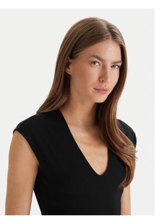 ACCESS FASHION Body 54-2150-377 Czarny Slim Fit. Kolor: czarny. Materiał: syntetyk