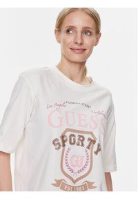 Guess T-Shirt V4RI07 K8FQ4 Biały Boxy Fit. Kolor: biały. Materiał: bawełna #5