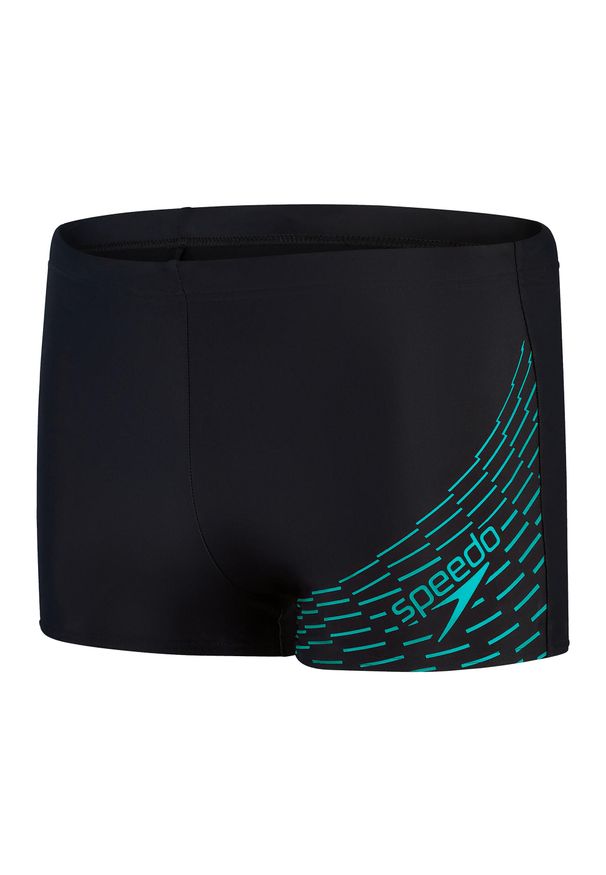 Bokserki kąpielowe męskie Speedo Medley Logo. Kolor: niebieski, wielokolorowy, czarny. Materiał: poliester