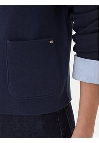 TOMMY HILFIGER - Tommy Hilfiger Kardigan WW0WW40846 Granatowy Regular Fit. Kolor: niebieski. Materiał: bawełna #3