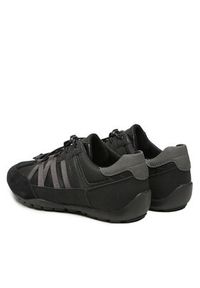 Geox Sneakersy U Ravex U353FA 0PTEK C9999 Czarny. Kolor: czarny. Materiał: materiał #4