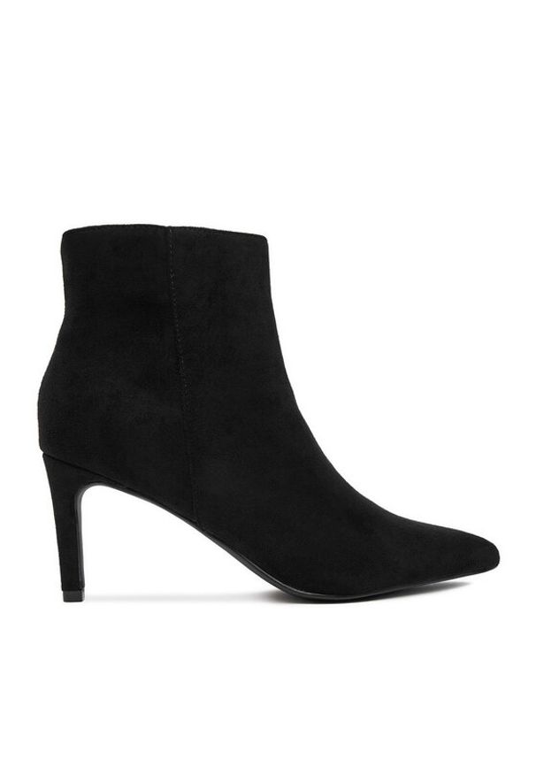 Jenny - JENNY Botki CEO-R25AW09002-B Czarny. Kolor: czarny. Materiał: materiał
