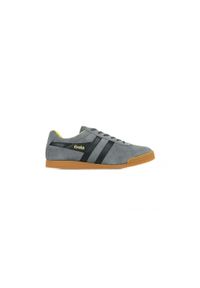 Buty do chodzenia męskie Gola Harrier Suede. Zapięcie: sznurówki. Kolor: czarny, wielokolorowy. Materiał: materiał. Szerokość cholewki: normalna. Sport: turystyka piesza