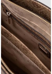 Guess - GUESS Brązowa shopperka damska Noelle Tote. Kolor: brązowy. Materiał: skórzane #5