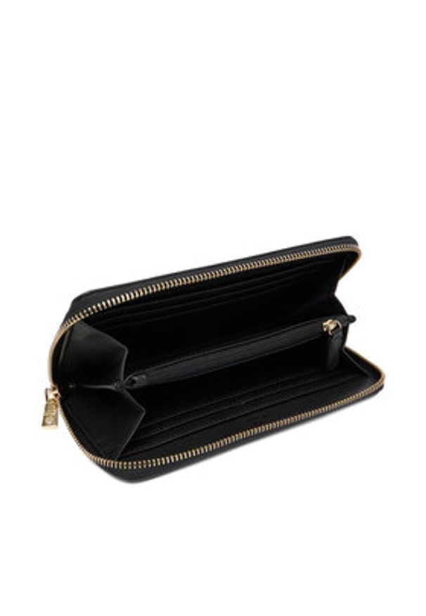 Love Moschino - LOVE MOSCHINO Portfel JC5600PP1OLA0000 Czarny. Kolor: czarny. Materiał: skóra